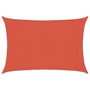 vidaXL Платно-сенник, 160 г/м&sup2;, теракота, 3x5 м, HDPE