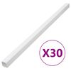 vidaXL Кабелен канал 60x60 мм 30 м PVC