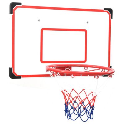 vidaXL Комплект баскетболно табло за стенен монтаж от пет части