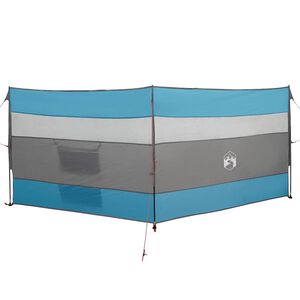 vidaXL Camping Windbreak Blue 340x130 cm Водоустойчив