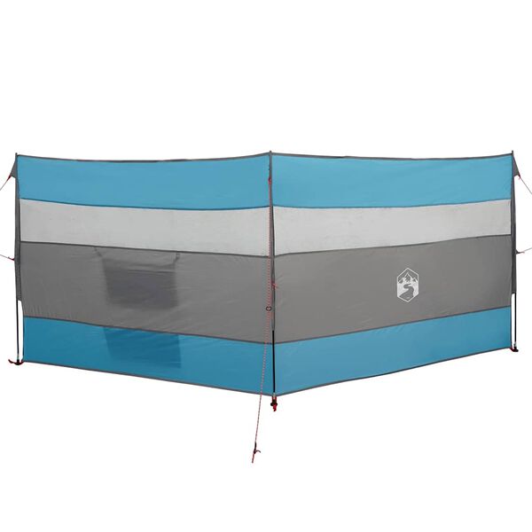 vidaXL Camping Windbreak Blue 340x130 cm Водоустойчив