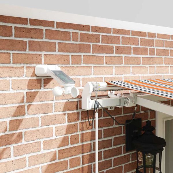 vidaXL Сенник Многоцветен 500 x 300 x 165 см Полиестер и метал