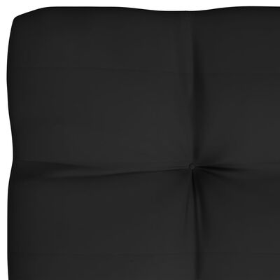 vidaXL Палетни възглавници за диван, 7 бр, черни