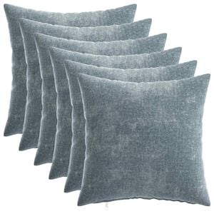 vidaXL Калъфка за възглавница 6 pcs HEERLEN Светлосиньо 30 x 30 cm