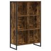 vidaXL Шкаф за книги 99.5 x 30 x 108.5 см Инженерна дървесина