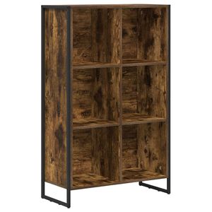 vidaXL Шкаф за книги 99.5 x 30 x 108.5 см Инженерна дървесина