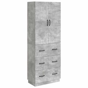vidaXL Комплект шкафове 2 бр. 66 x 34,5 x 87 см Инженерна дървесина