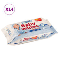 vidaXL Бебешки кърпички 14 опаковки 1008 кърпички