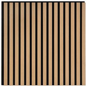 vidaXL Стенни панели 8 pcs Натурално 60,5 x 60 см