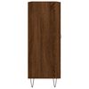 vidaXL Сайдборд, Кафяв дъб, 69,5x34x90 см, инженерно дърво