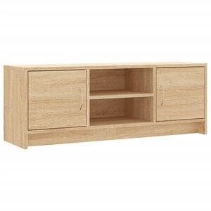 vidaXL ТВ шкаф, сонома дъб, 102x30x37,5 см, инженерно дърво