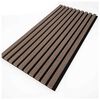 WallArt Стенни панели 4 pcs Тъмен кафяв 80 x 40 cm