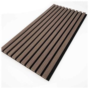WallArt Стенни панели 4 pcs Тъмен кафяв 80 x 40 cm