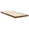 vidaXL Леглово дъно Димян дъб 90 x 200 cm Инженерно дърво