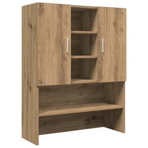 vidaXL Шкаф за перална машина Artisan Oak 70,5x25,5x90 cm