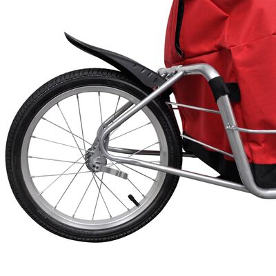 Ремарке за колело с една гума и транспортна чанта