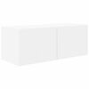 vidaXL ТВ шкаф 8 pcs Бяло