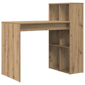 vidaXL Бюро Дъб Инженерна дървесина 108 x 55 x 103.5 см
