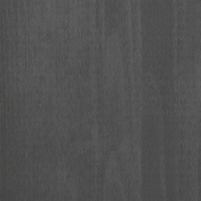 vidaXL Нощни шкафчета HAMAR, 2 бр, тъмносиви, 40x35x62 см, бор масив