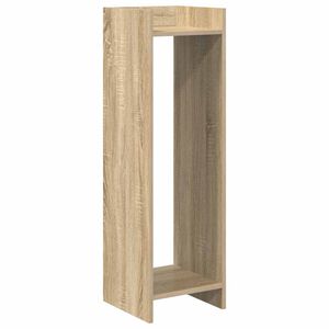 vidaXL Стойка за растения Дъб сонома 30 x 30 x 100 см