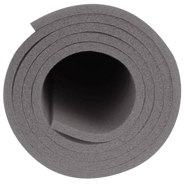 Avento Постелка за фитнес/йога, 160x60 см, сива, PE, 41VG-GRI-Uni