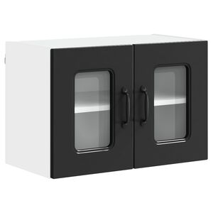 vidaXL Панел за миялна машина Kalmar Черно 60 x 31 x 40 см