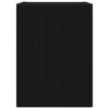 vidaXL TV стенен шкаф Черно 30 x 31 x 40 см Инженерно дърво