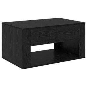 vidaXL Масичка за кафе Черния дъб 80 x 50 x 40 cm Инженерна дървесина