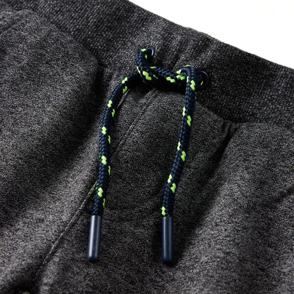 Детски спортен панталон, сив меланж, 92