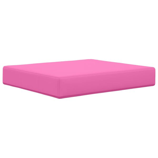 vidaXL Възглавница за диван на открито 2 pcs Розово Полиестер