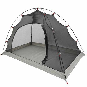 vidaXL Наметало с покрив със съхранение Сив и черен 236 x 108 x 120 см