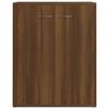 vidaXL Сайдборд, кафяв дъб, 60x30x75 см, инженерно дърво