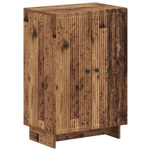 vidaXL Шкаф за обувки EDE 59,5 x 39,5 x 90 см Инженерна дървесина