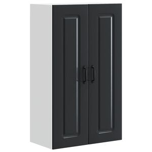 vidaXL Панел за миялна машина Kalmar Черно 60 x 31 x 100 см