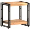 vidaXL Странична маса 40x30x40 см акациево дърво масив