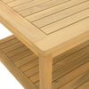 vidaXL Странична маса Натурален маслен 50 x 35 x 45 cm
