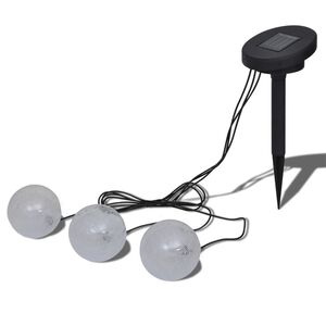 Плуващи соларни LED лампи &ndash; сфери за басейн &ndash; 3 бр.