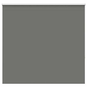 vidaXL Ролкова щора Blackout Сив 160x130 cm Ширина на плата 156,6cm