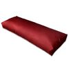 vidaXL Тапицирана възглавница за облягане, винено червена, 120x40x10см