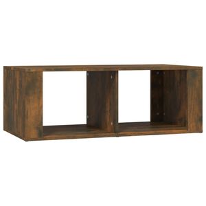 vidaXL Кафе маса, опушен дъб, 100x50x36 см, инженерно дърво