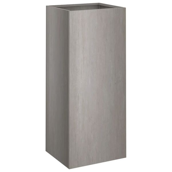 vidaXL Кашпа, 32x29x75 см, кортенова стомана