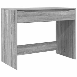 vidaXL Бюро Сиво Сонома 100 x 50 x 78 см Инженерен дървен материал