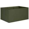 vidaXL Градинска саксия Маслиненозелено 120 x 80 x 60 см