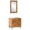 vidaXL Комплект шкафове за баня 2 бр. 62 x 33 x 58 см