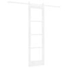 vidaXL Преплъзваща се врата ORKDAL Бяло 61 x 198,5 см