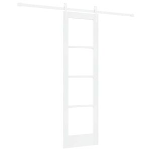 vidaXL Преплъзваща се врата ORKDAL Бяло 61 x 198,5 см