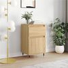 vidaXL Бюфет дъб сонома 40x35x70 см инженерно дърво