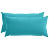 vidaXL Калъфка за възглавница 2 pcs HEERLEN Тюркоаз 40 x 70 cm