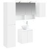 vidaXL Комплект шкафове за баня 5 pcs Бяло 50 x 14,5 x 70 см