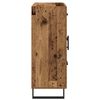 vidaXL Служебен шкаф с чекмедже Старо дърво 69,5 x 34 x 90 см